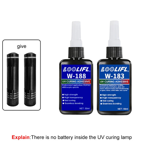 50g Crystal Resin UV Glue DIY Jewelry Making High Hardness Fast Drying