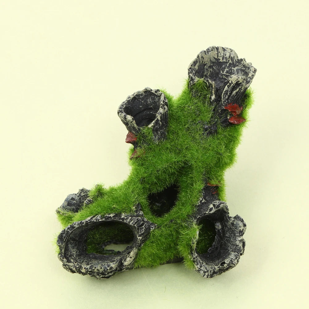 Resin Breeding Hiding Cave Simulation Shrimp Cave House Decorative