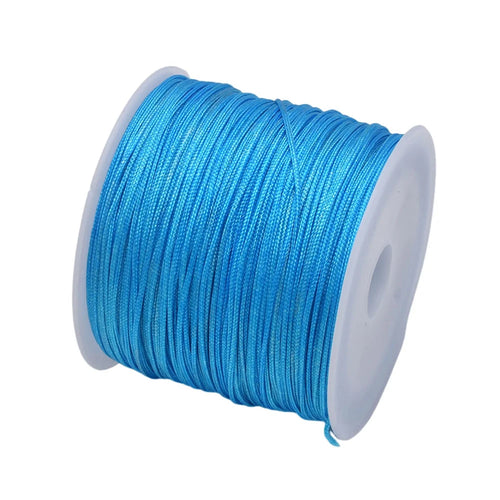 50Yds 0.8mm Crafts Nylon Cord For Jewelry Making Beading Braided Nylon
