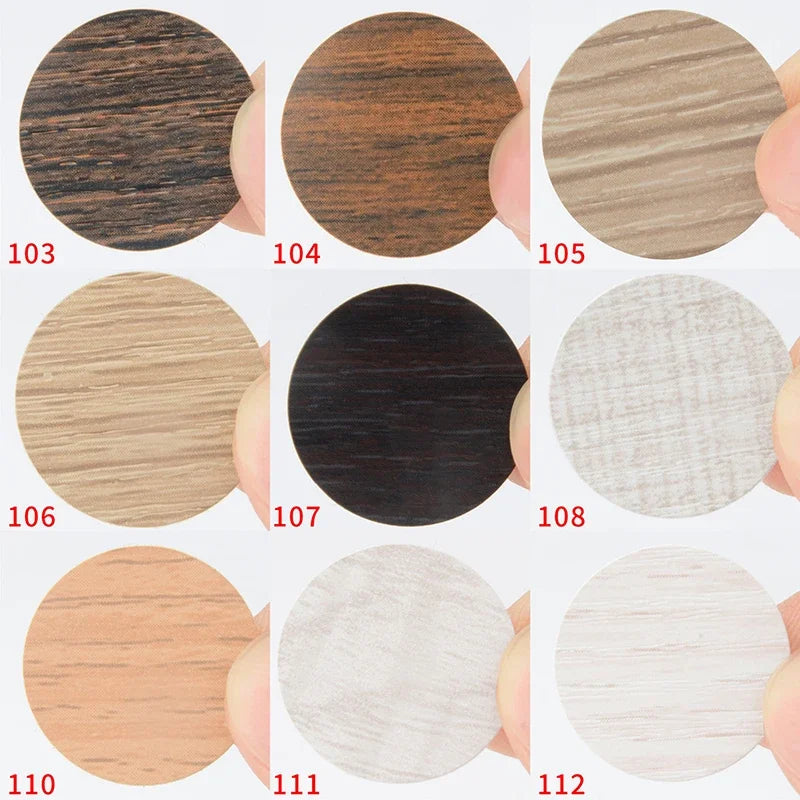 54Pcs Wooden Furniture Self Adhesive Screw Cap Cover Hole Stickers
