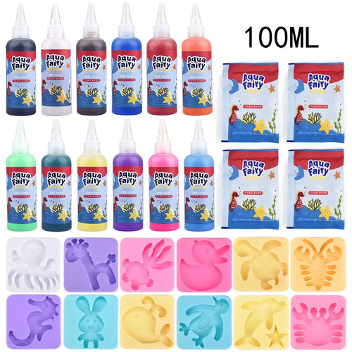 Kids Handmade DIY Craft Painting Stickers Montessori Education Origami