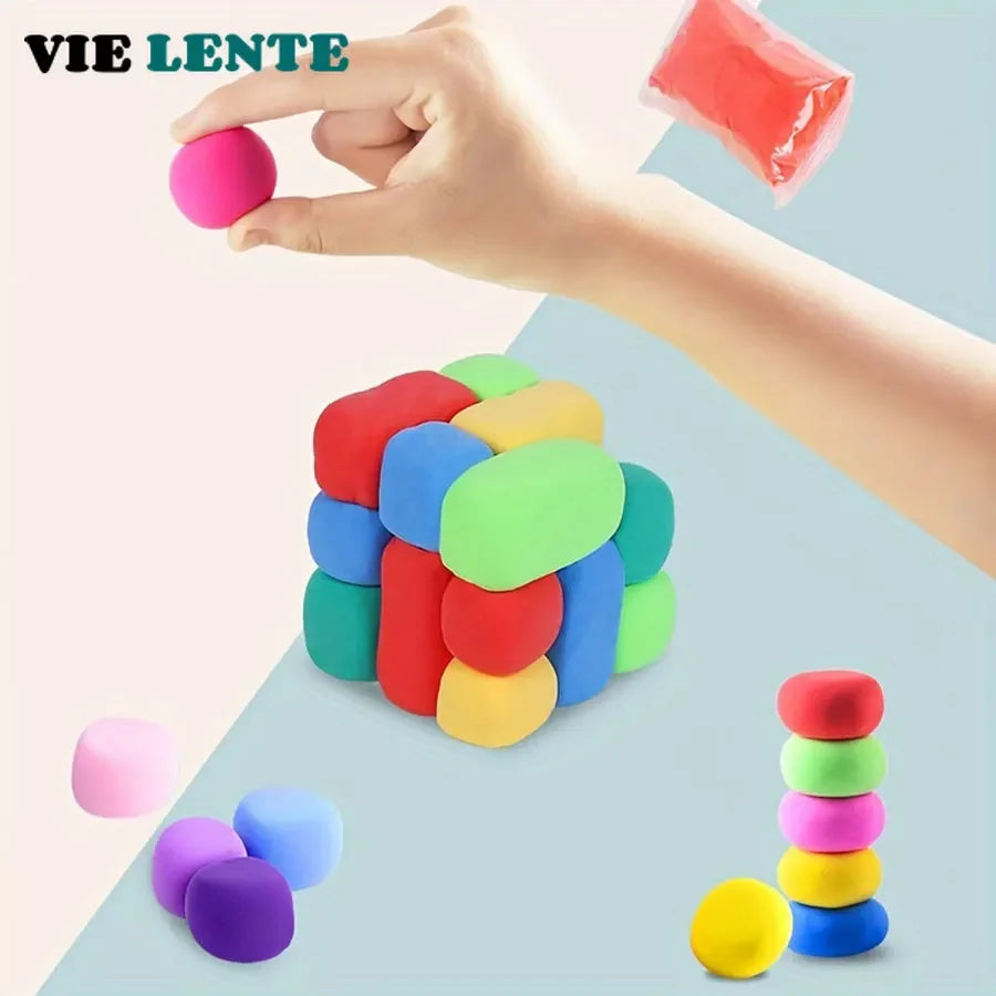 36 Color Clay Air-dried Clay Set, Ultra Light Plastic Clay with