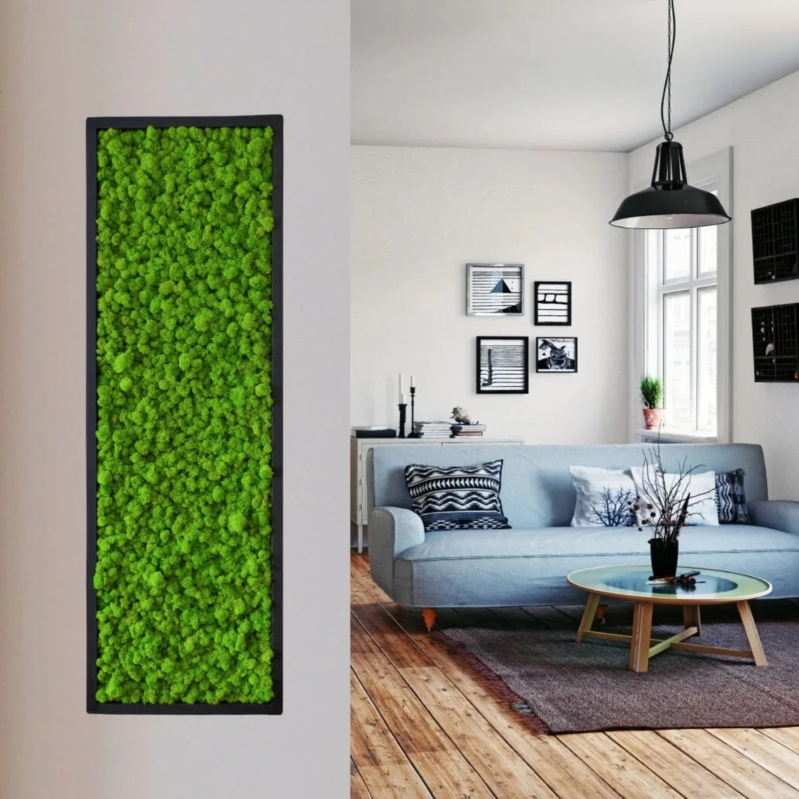 Artificial Green Plants Fake Grass Eternal Life Moss Grassfor Home