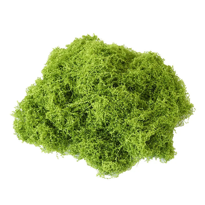 50g Fake Moss DIY Crafts Grass Artificial Moss Faux Preserved Moss