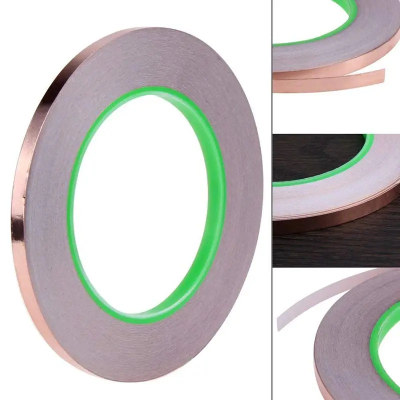 Copper Tape Double-Sided Conductive Copper foil tape for Stained Glass