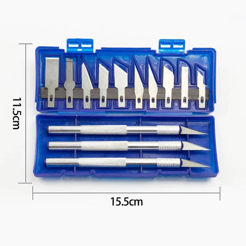 13Pcs Carving Knife Craft Sculpture Paper Cutting Blade Precision