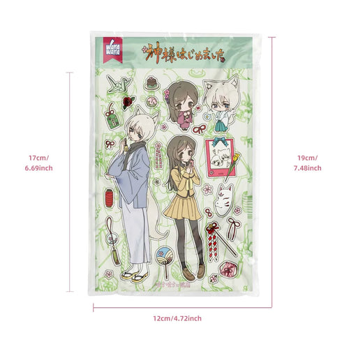 1Pc SCRAPBOOK Decorative Character STICKER Japanese Style Girl Sticker
