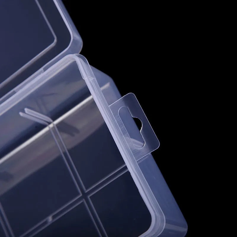 Clear Plastic Box Rectangular Box Screwdrivers Bits Tools Bleads