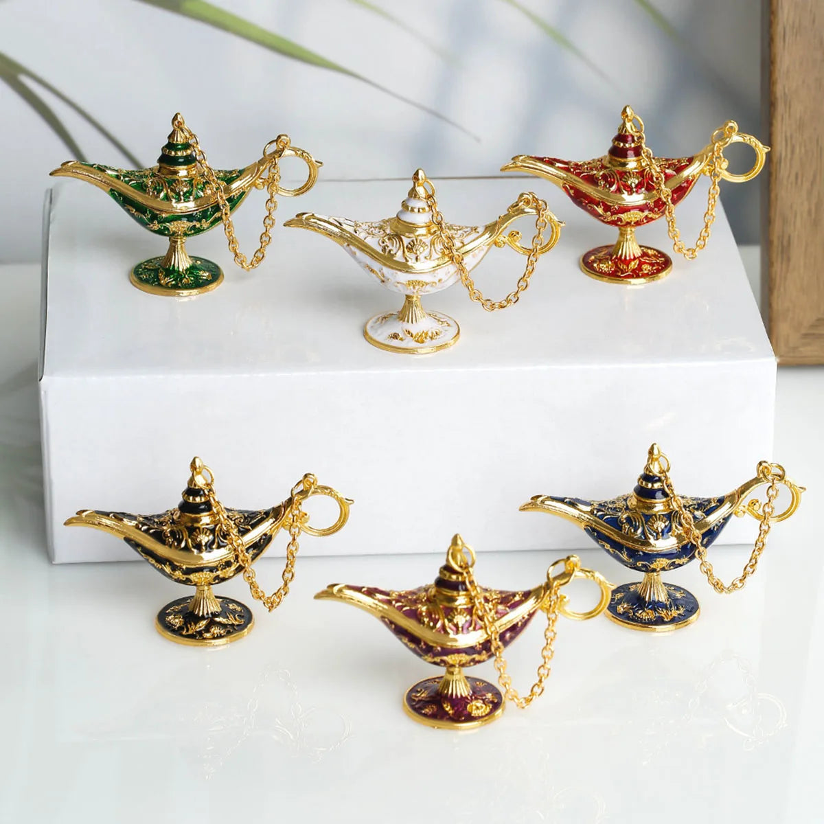Aladdin European Ornament Vintage Home Russian Ing Lamp Metal