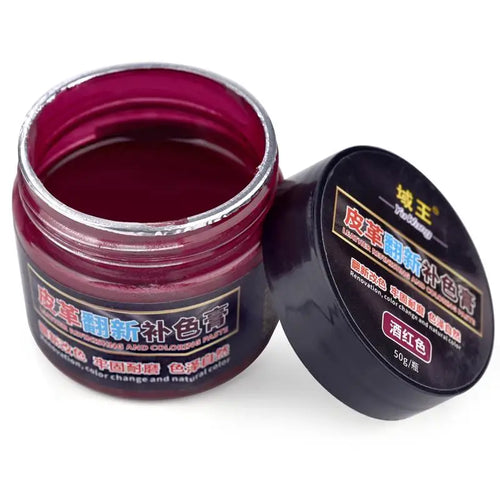 Vegetable Tanned Leather Pigment 50g/Bottle Coloring DIY Leather