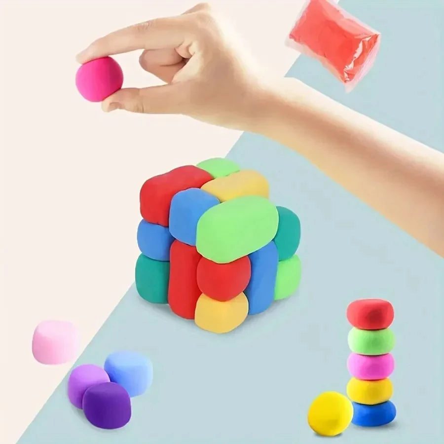 36  Color Clay Air-dried Clay Set, Ultra Light Plastic Clay with