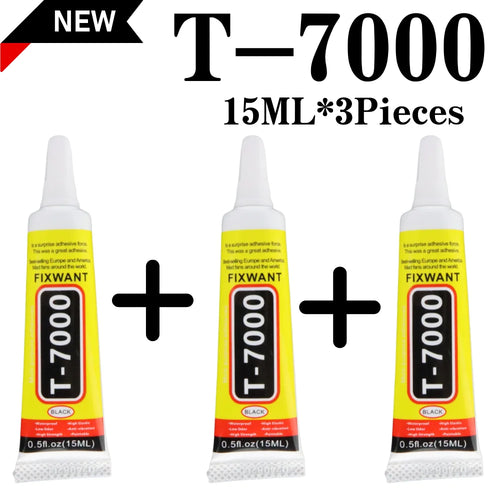 Clear B7000 PLUS & Black T-7000 Glue 15ml/50ml/110ml for Phone Repair,