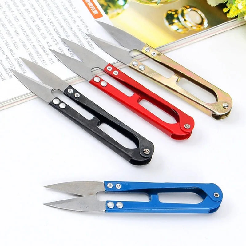 FLYSAND Fishing Scissors Multicolor Trimming Sewing Scissors Nippers U