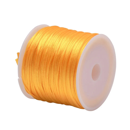 1.5mm Crafts Satin Rattail Cord String from Nylon for Chinese Knot,