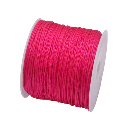 50Yds 0.8mm Crafts Nylon Cord For Jewelry Making Beading Braided Nylon