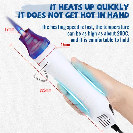 Mini Hot Air Gun Soldering Temperature Blower Gun Electric Power Hot