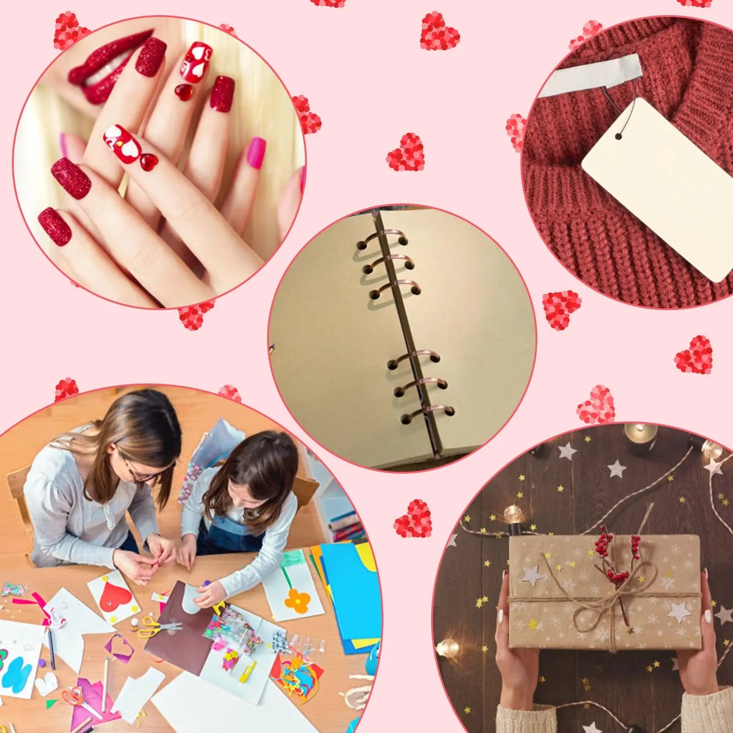 Cute Single Hole Puncher Scrapbooking Paper Punches Kawaii Star Heart