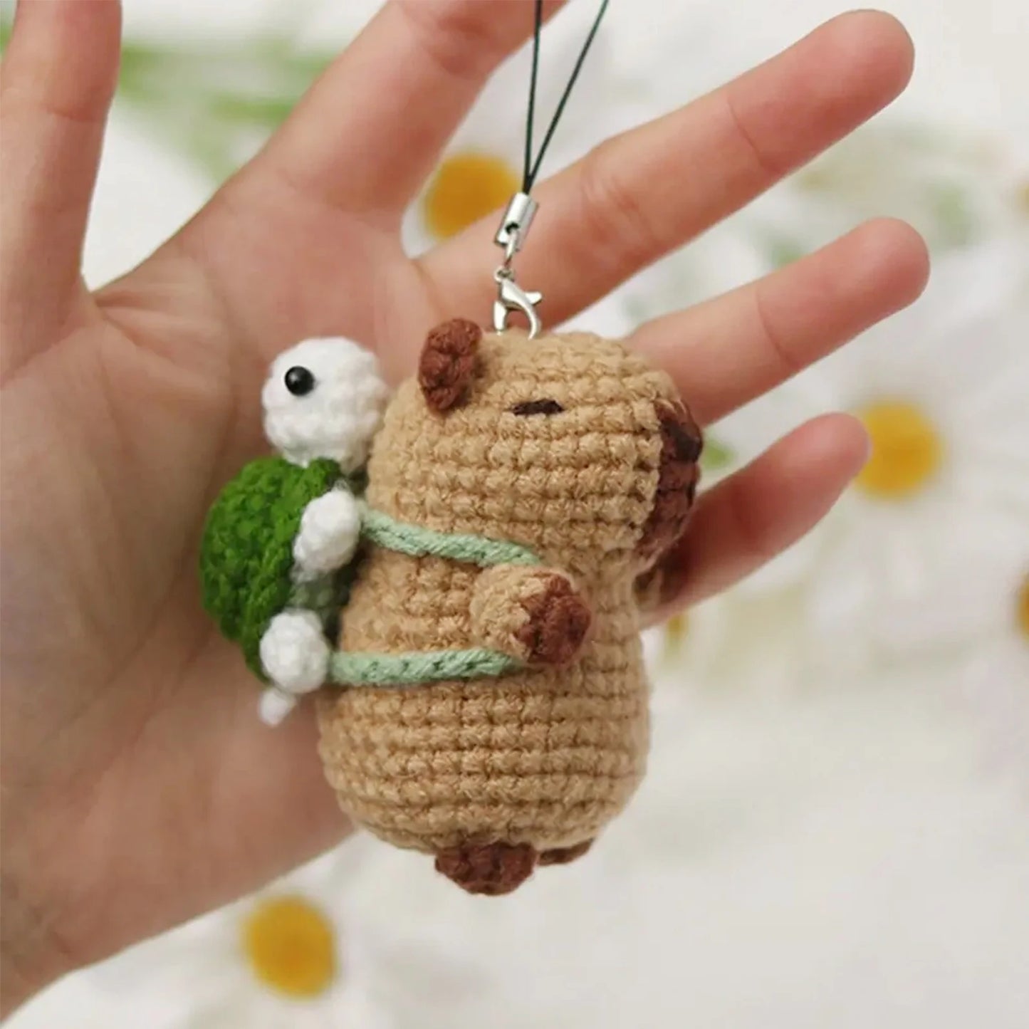 Capybara crochet Kit, Cute Animal Crochet Kit set, Christmas Gift,
