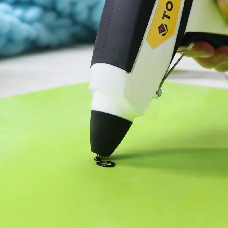 T TOVIA 60pcs/120pcs Black Hot Melt Glue Sticks for Hot Melt Glue Gun