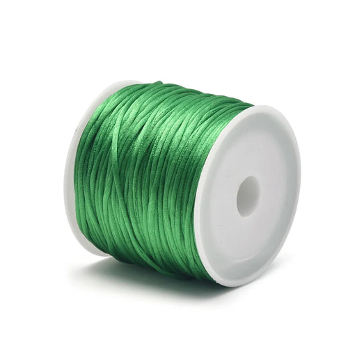 1.5mm Crafts Satin Rattail Cord String from Nylon for Chinese Knot,