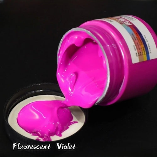 100ml Matte Acrylic Paint Bundle Premium Colors Non Crack Formula for