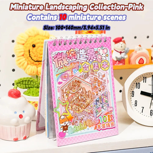 20Pcs 20in1 3D Cartoon Sticker Book | DIY Scenes Creative Gift for