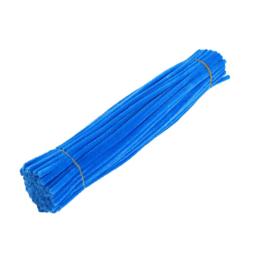 100pcs 30cm Chenille Stems Stick Cleaners Kids Educational Toys