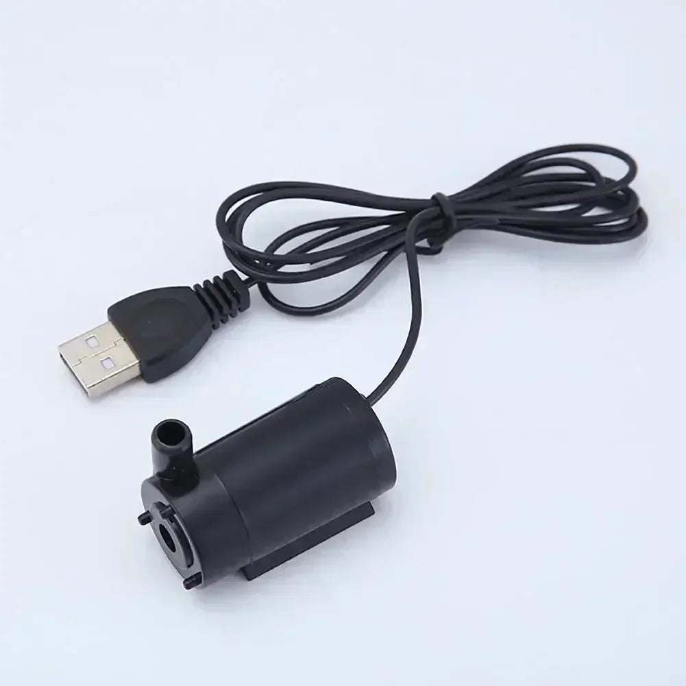 Silent 5V Submersible Pump USB  Cable DC Low Voltage Motor Pump