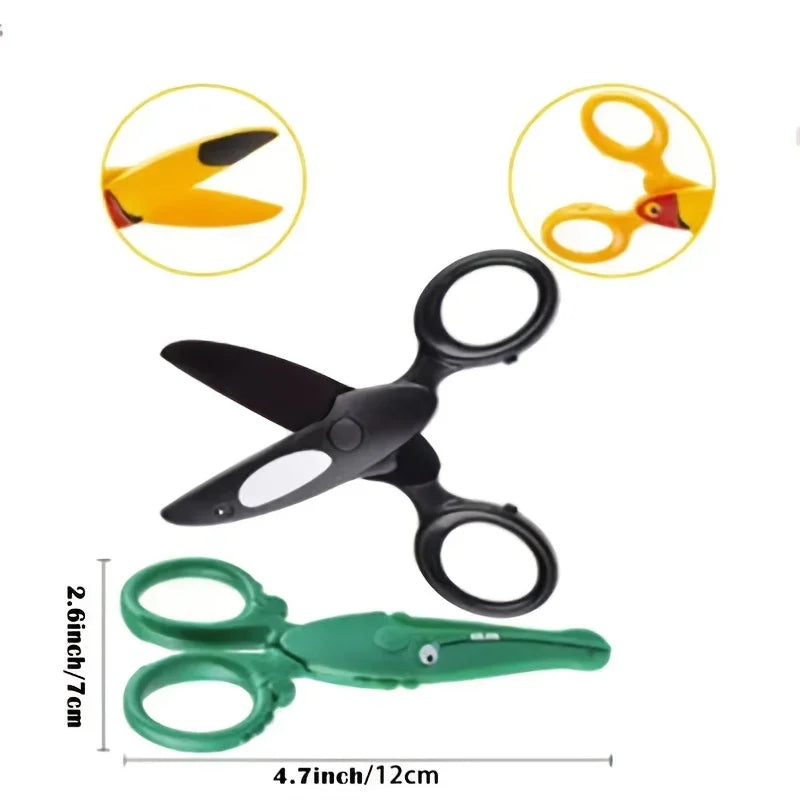 Preschool Training Scissors,Children Safety Pre-School Safety Scissors