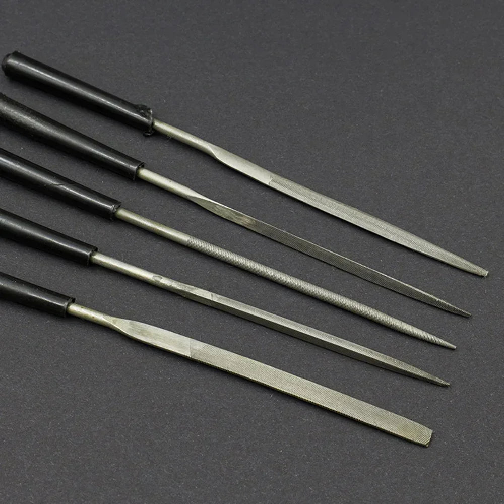 5/10PCS 3x140mm Needle File Set Diamond Jewelry Craft Tool Metal Glass