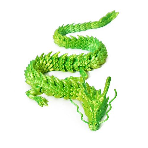 3D Printed Snake Movable Joint Simulation Snake Figurine Creative Home