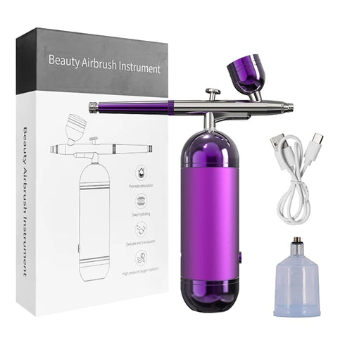 Airbrush Nail With Compressor Portable Air brush For Nails Art Paint