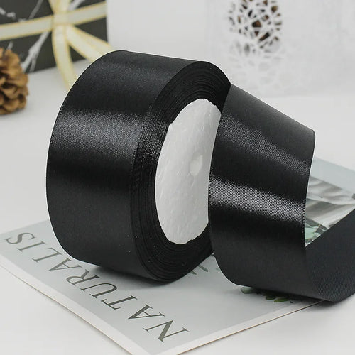 22meters 6mm-40cm Satin Ribbons Crafts Bow DIY Gift Wrap Wine Red