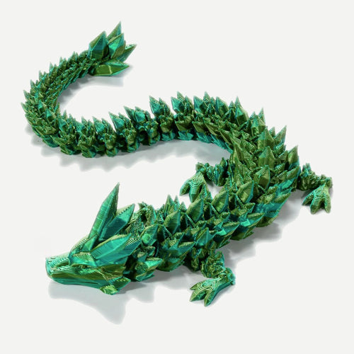 3D Printed Snake Movable Joint Simulation Snake Figurine Creative Home