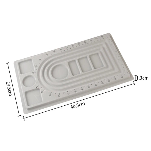 13 Styles Flockeda Bead Board For Bracelet Necklace Tray Beading