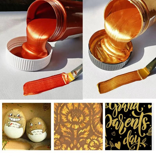 100ml Matte Acrylic Paint Bundle Premium Colors Non Crack Formula for