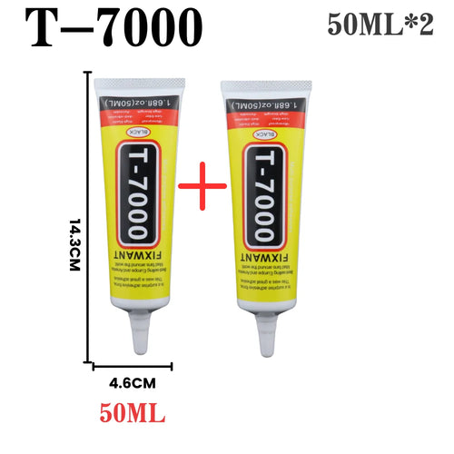 Clear B7000 PLUS & Black T-7000 Glue 15ml/50ml/110ml for Phone Repair,