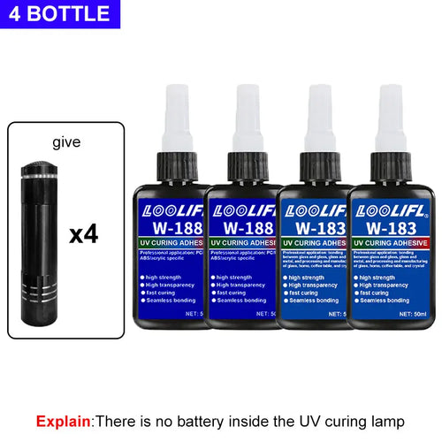 50g Crystal Resin UV Glue DIY Jewelry Making High Hardness Fast Drying
