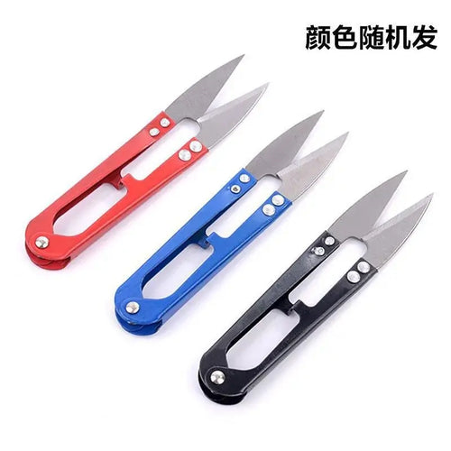 FLYSAND Fishing Scissors Multicolor Trimming Sewing Scissors Nippers U