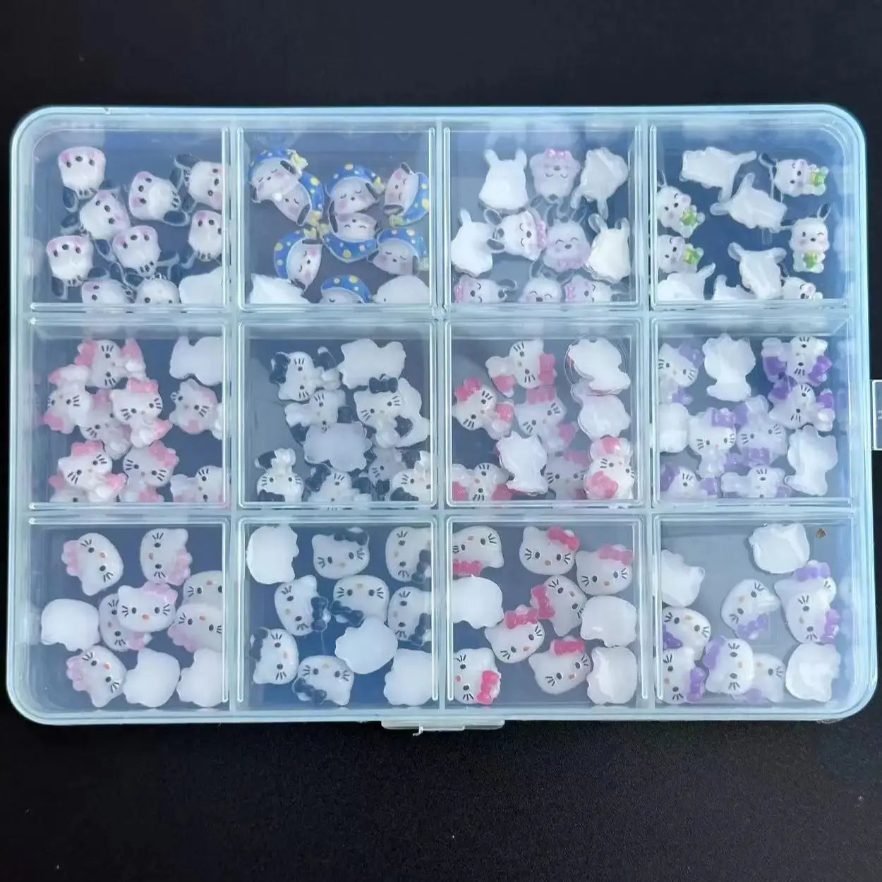 120PCS/70PCS Kawaii Sanrio Mini Nail Art Accessories Stickers