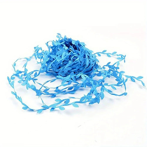 10Meter Silk Leaf-Shaped Handmake Artificial green Leaves For Wedding