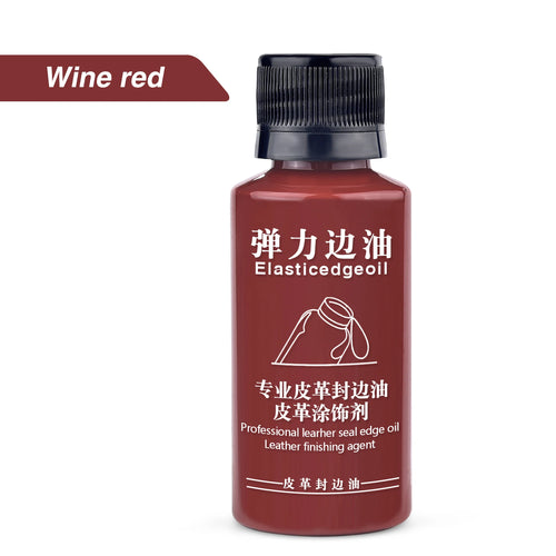 30ml Leather Edge Repair Paint Oil Dye Dressing Color Finish DIY Craft