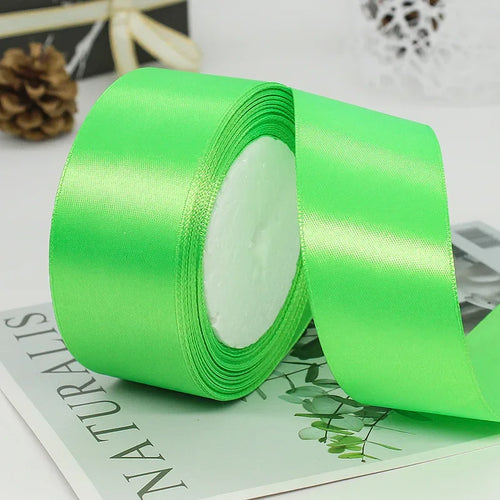 22meters 6mm-40cm Satin Ribbons Crafts Bow DIY Gift Wrap Wine Red