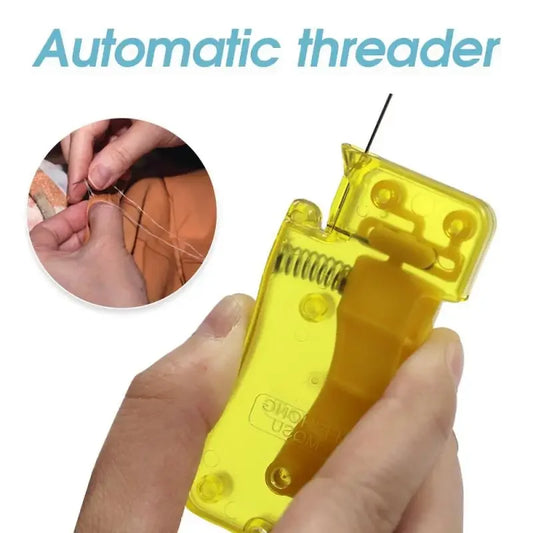 1PC Auto Needle Threader DIY Hand Sewing Threader Hand Machine Stitch