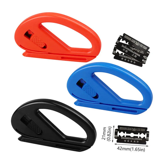 Easy-Glide Wrapping Paper Cutter Safe Razor Blade Design Suitable