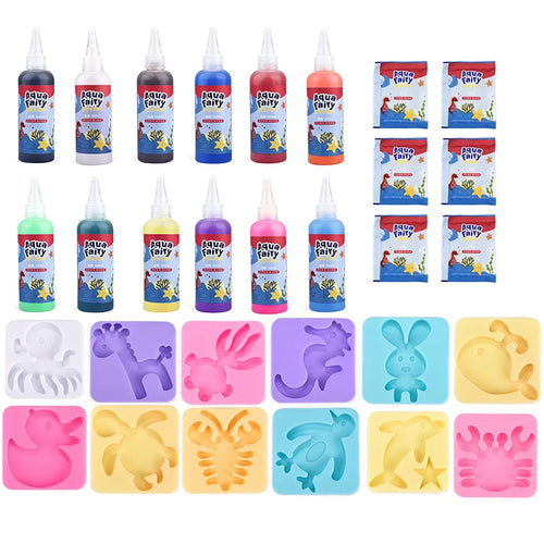 Kids Handmade DIY Craft Painting Stickers Montessori Education Origami