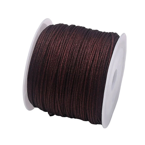 50Yds 0.8mm Crafts Nylon Cord For Jewelry Making Beading Braided Nylon