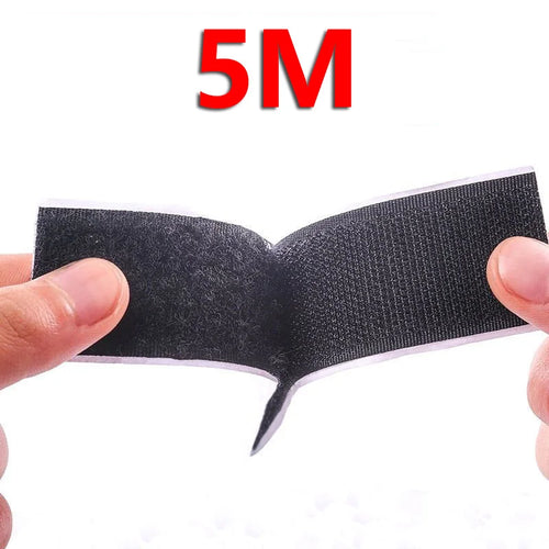 1/3/5M Strong Self-adhesive Fastener Tape Hook and Loop Magic Nylon