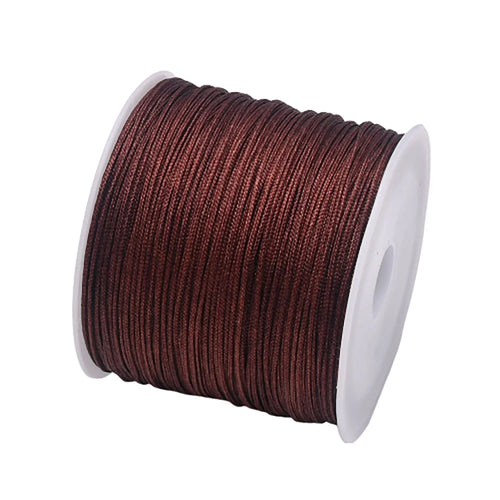 50Yds 0.8mm Crafts Nylon Cord For Jewelry Making Beading Braided Nylon