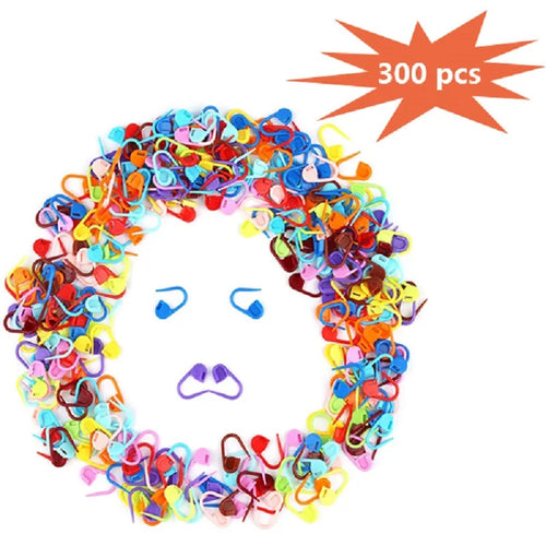 Knitting Craft Sewing Needle Tool Plastic Locking Stitch Markers